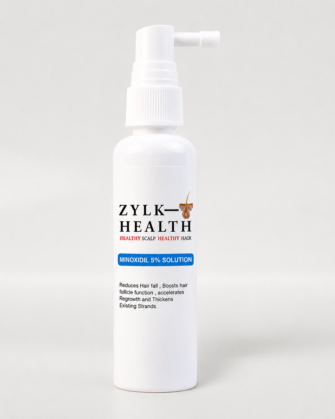 Zylk Minoxidil 5% Hair Spray | Hair Regrowth