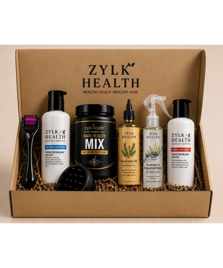 Zylk Rosemary Hair Growth Bundle | Natural Scalp Care & Strength