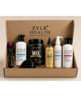 Zylk Complete Hair Rescue & Regrowth Kit | Minoxidil, Rosemary Oil & Scalp Care