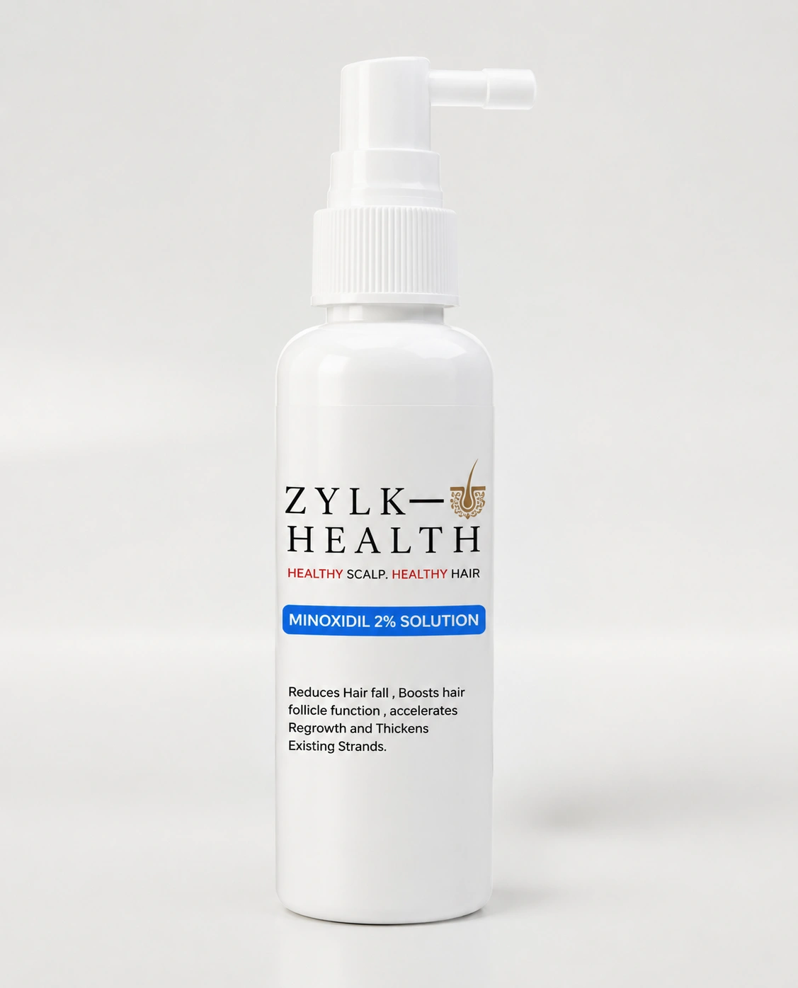 Zylk Minoxidil 2% Hair Spray for Regrowth